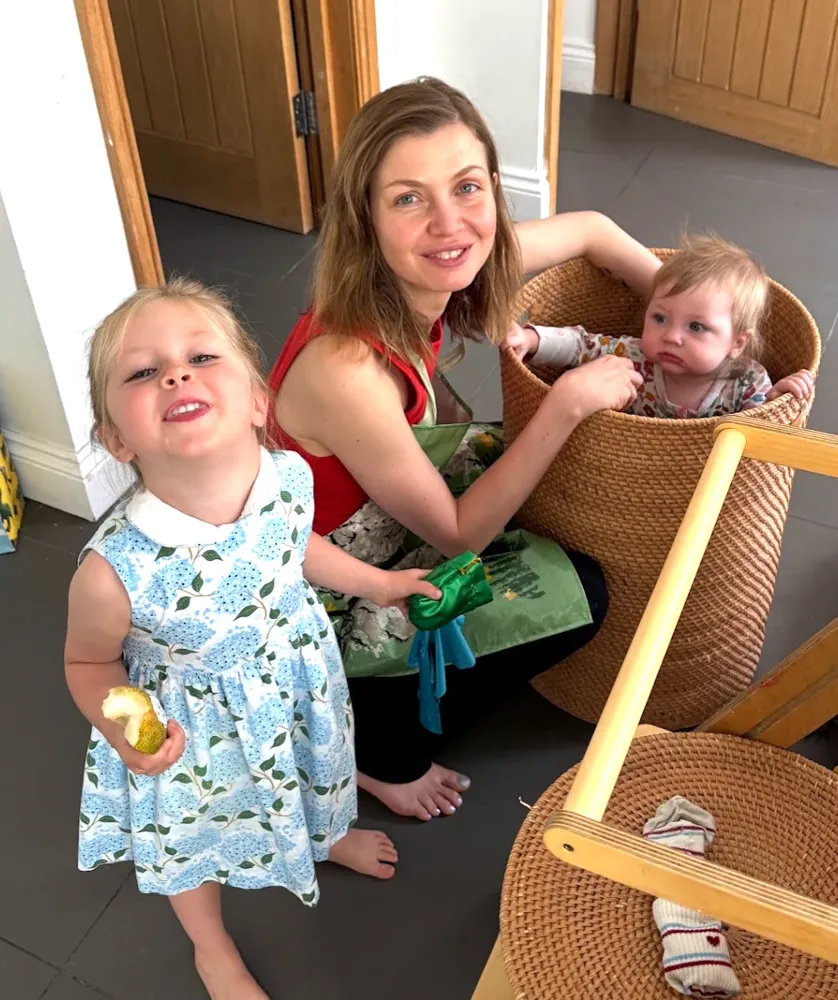 Together with my two daughters
